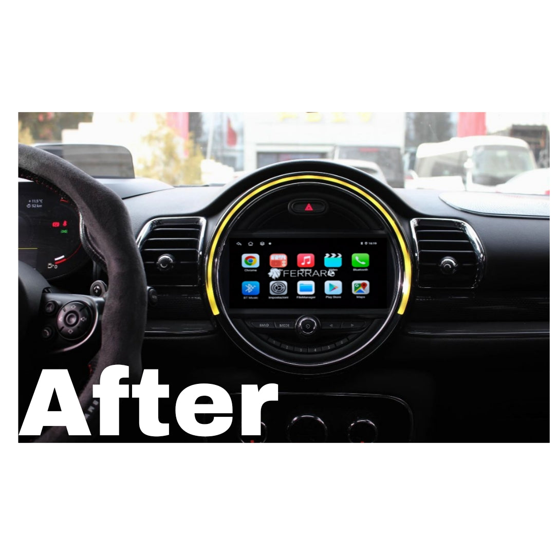 (PRENOTA) Autoradio per Mini ClubMan F54 9" (2015-2024) Android, Bluetooth, CarPlay, Android Auto, 8/128GB Ram