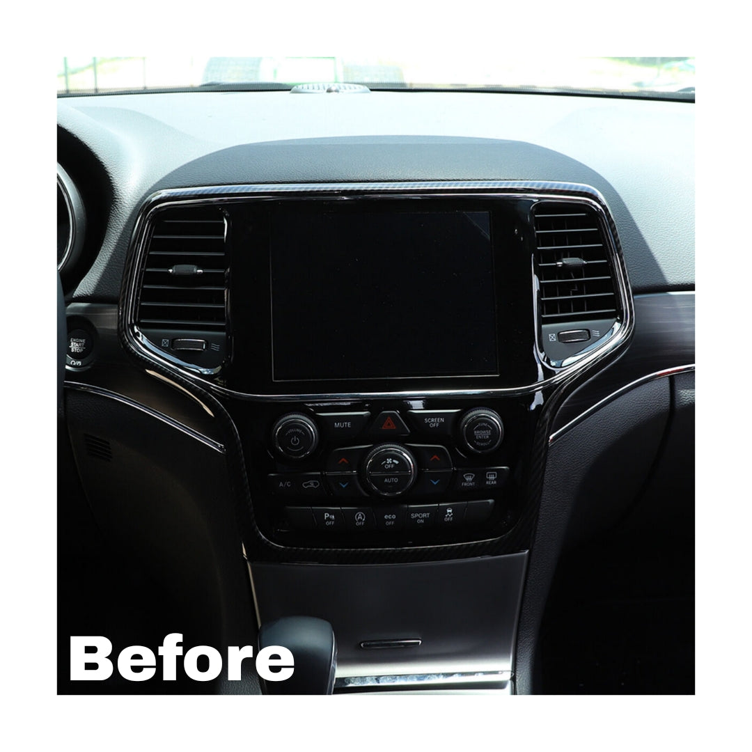 Autoradio per Jeep Grand Cherokee (WK2) Restyling (2014-2021) 9" 2K, Android, Bluetooth, CarPlay, Android Auto, 12/256GB Ram