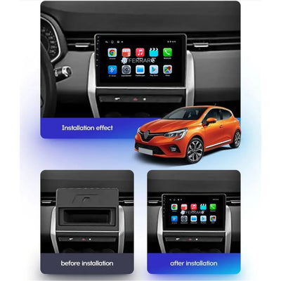 Autoradio per Renault Clio 5ª Serie 9" (2019-2023) Android, Bluetooth, CarPlay, Android Auto, 2GB/4GB/6GB/8GB Ram