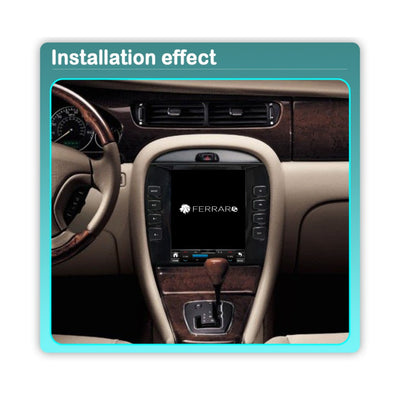 (PRENOTA) Autoradio per Jaguar X-Type 9.7" (2001-2009) Android, Bluetooth, CarPlay, Android Auto, Modello Tesla, 4GB/8GB Ram