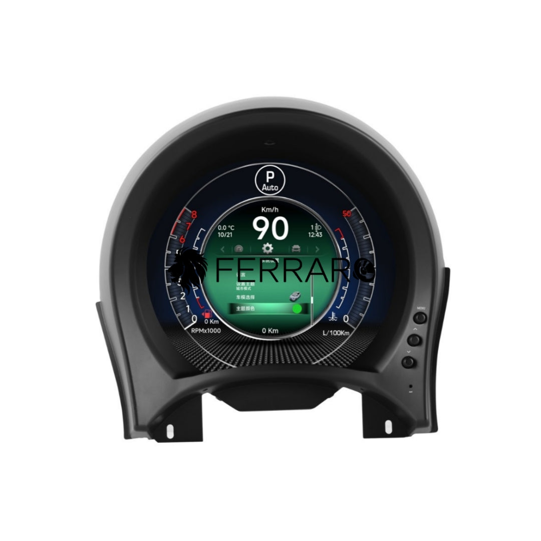 Virtual Cockpit 7" per Fiat 500s (2007-2015), HD Ultra, CarPlay e Android Auto