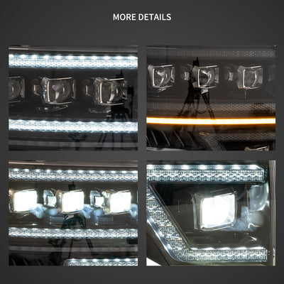 (PRENOTA) Fanali Anteriore Completo per Ford F150 12ª Serie (2009-2014) a LED