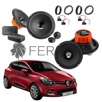 Hertz Kit 6 Casse | DSK 165.3 | DCX 165.3 |  Ant/Post | Renault Clio V | 5ª Serie (Dal 2019>)