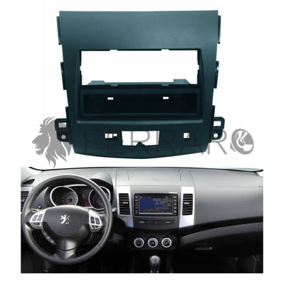 Car Radio Panel, 1DIN/2DIN, Peugeot 4007, Citroen Crossover