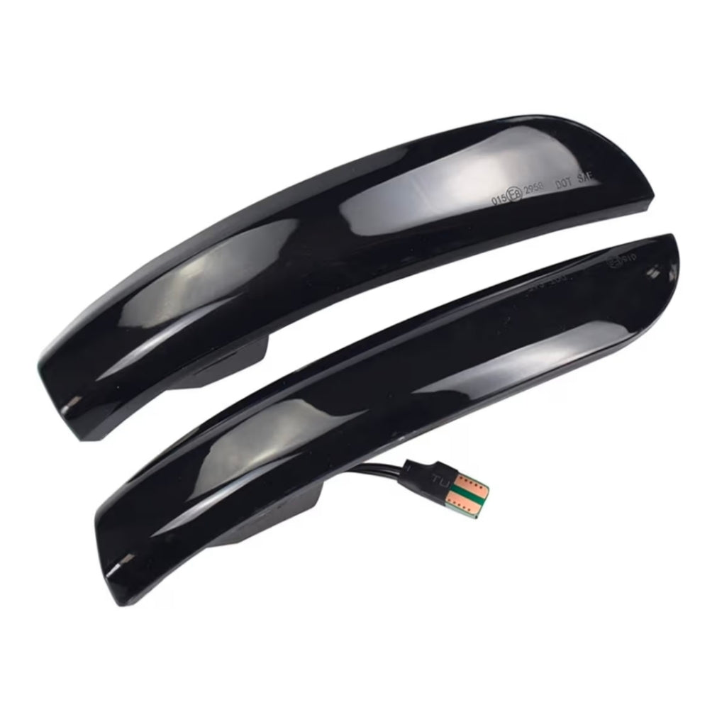 (PRENOTA) Specchietti Laterali Led per Ford Kuga, Ecosport, C-Max, S-Max, Focus MK3 (Compatibilità in Descrizione), Plug and Play