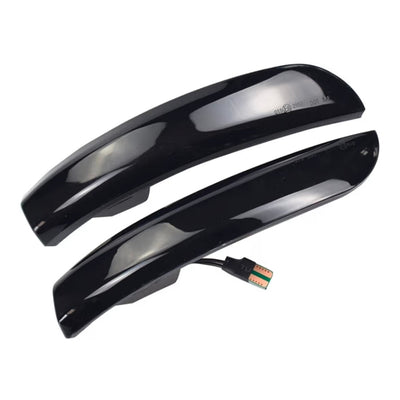 (PRENOTA) Specchietti Laterali Led per Ford Kuga, Ecosport, C-Max, S-Max, Focus MK3 (Compatibilità in Descrizione), Plug and Play