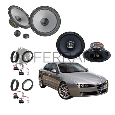 Hertz Kit 6 Casse | K 165 | X 165 |  Ant/Post | Alfaromeo 159