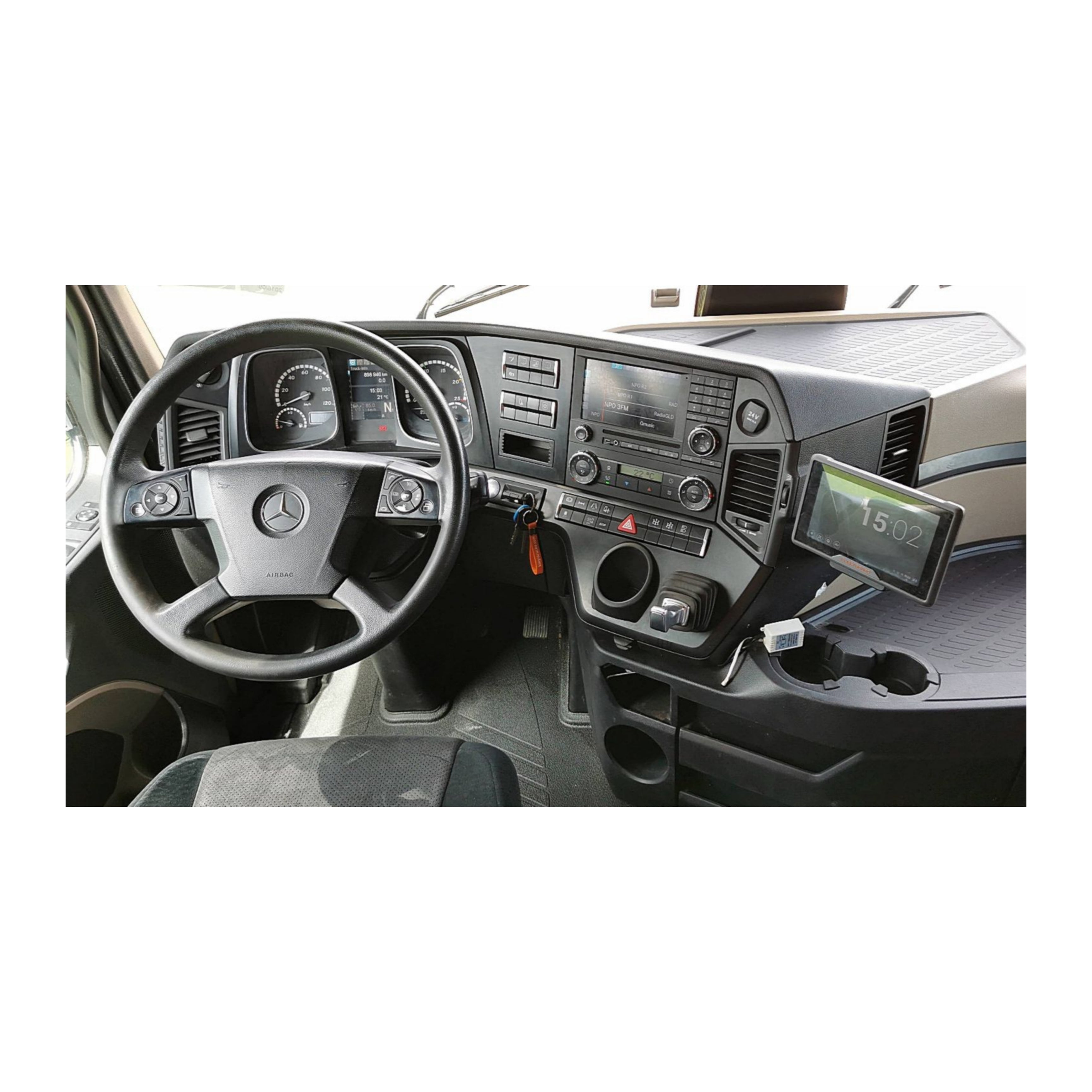 (PRENOTA)  Autoradio per Mercedes Benz Actros (2011-2018) 9" 2K, Android, Bluetooth, CarPlay, Android Auto, 12/256GB Ram