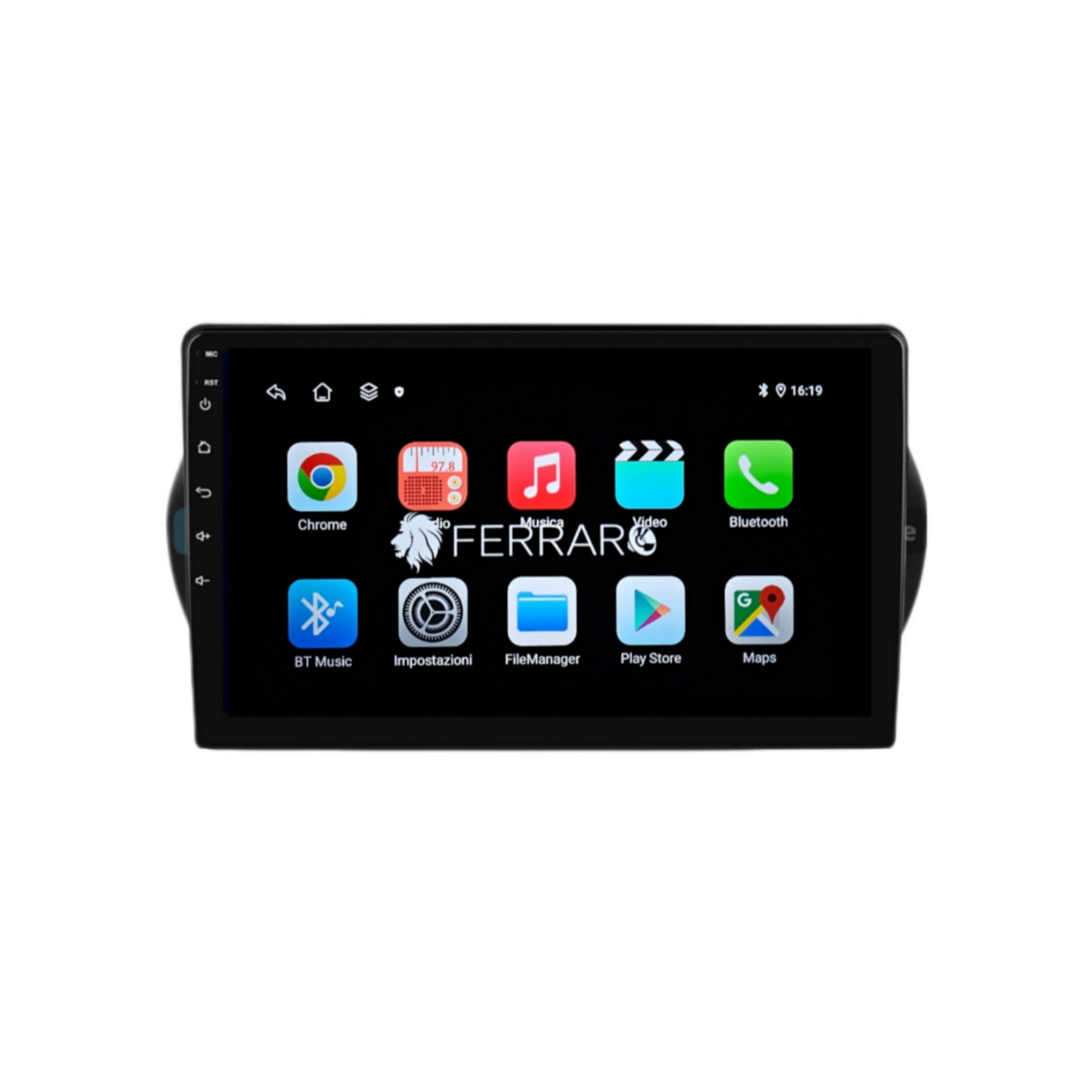 Autoradio per Fiat Qubo 10.1", Citroen Nemo, Peugeot Bipper (2008-2017) Android, Bluetooth, CarPlay, Android Auto, 2GB/4GB/8GB Ram