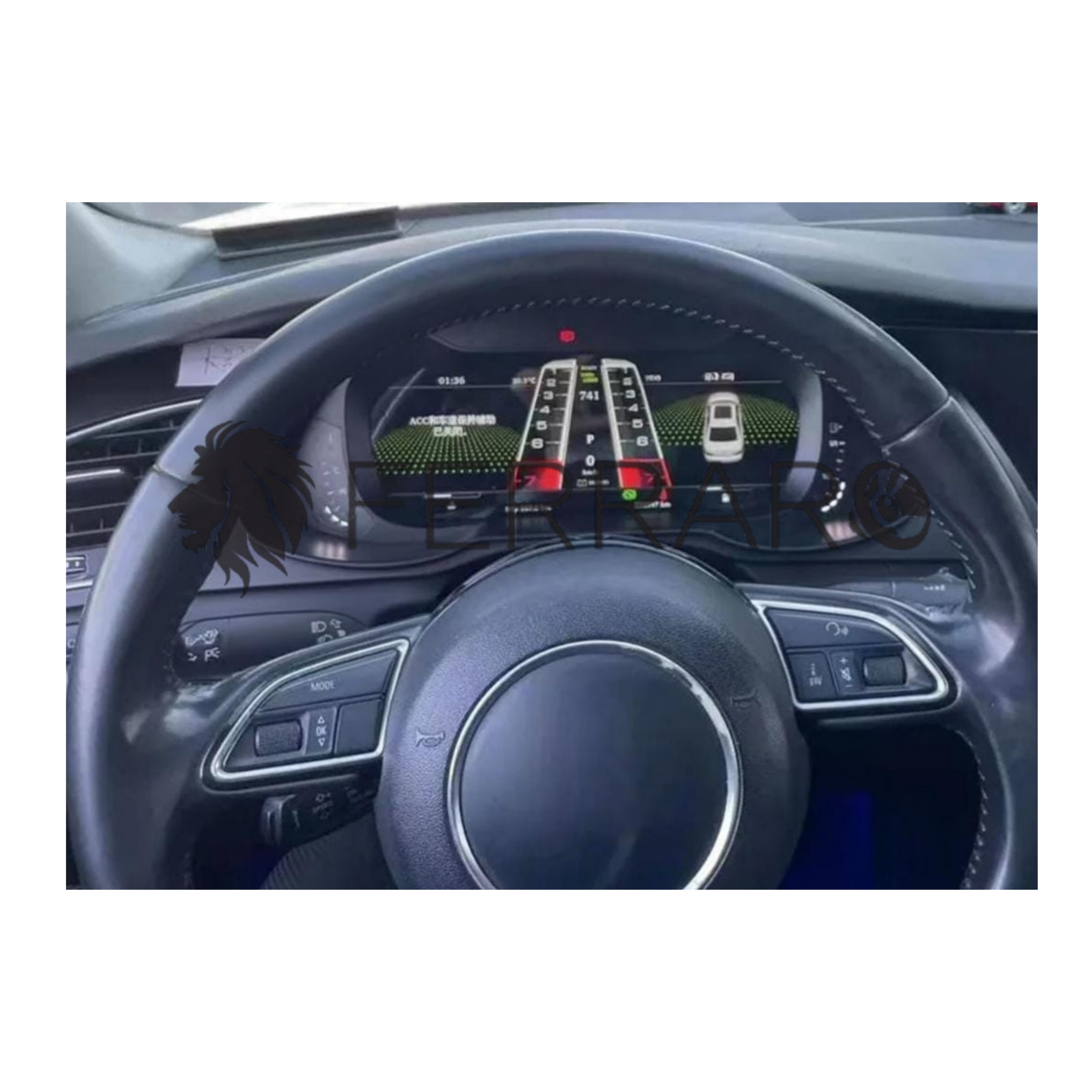 (PRENOTA) Virtual Cockpit 10.25" per Audi A4, S4, A4, A5, RS5 (2010-2018), HD Ultra, CarPlay e Android Auto
