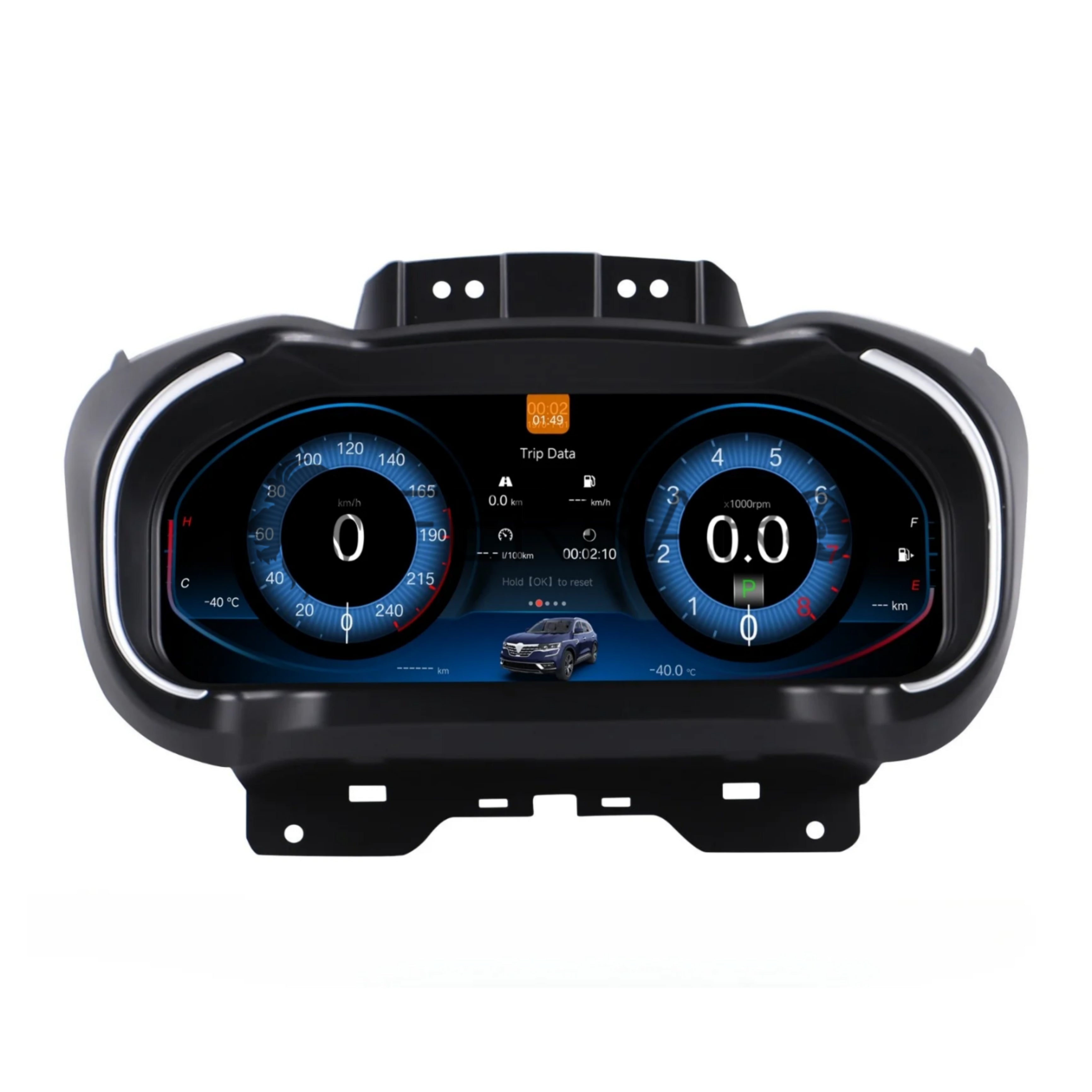 (PRENOTA) Virtual Cockpit 12.3" per Renault Megane, Koleos, HD Ultra, CarPlay e Android Auto