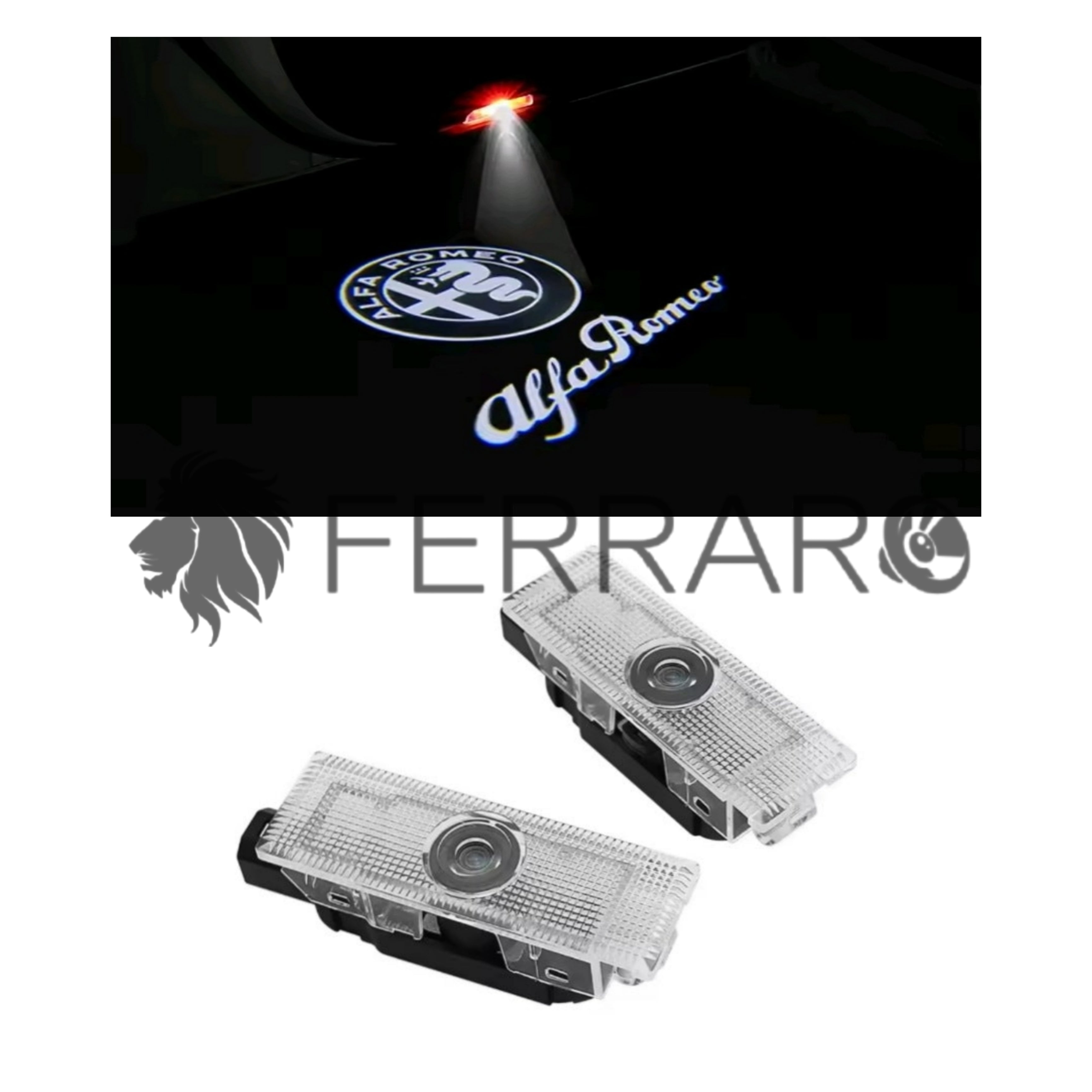 Luce di Cortesia Alfaromeo (Compatibilità in Descrizione) Plug and Play