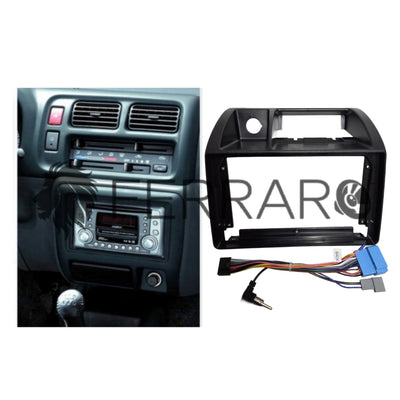 Kit Montaggio Autoradio 9"Pollici Suzuki Jimny (1998-2018) Mascherina, Cablaggio per Autoradio Android