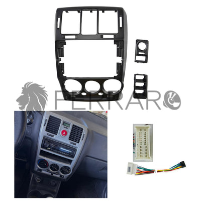 Kit Montaggio Autoradio 9"Pollici Hyundai Getz (2002-2009) Mascherina, Cablaggio Autoradio Android