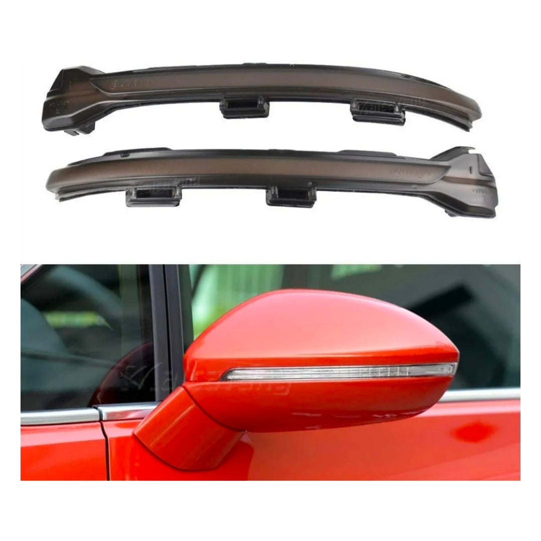 (PRENOTA) Specchietti Laterali Led per Volkswagen Golf 7, Touran (2012>), Plug and Play