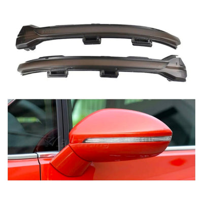 (PRENOTA) Specchietti Laterali Led per Volkswagen Golf 7, Touran (2012>), Plug and Play