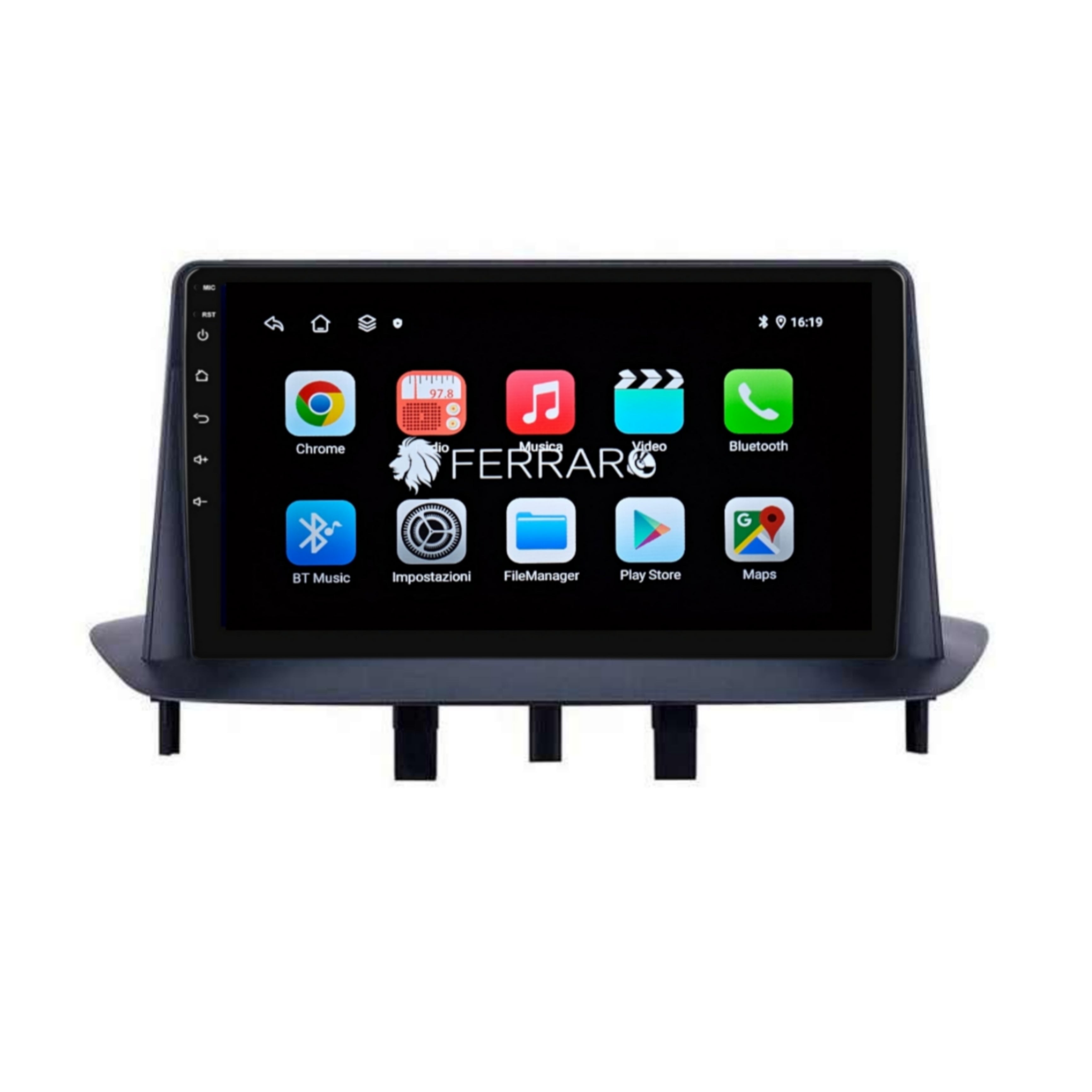 Autoradio per Renault Megane 3 9" (2008-2016) Android, Bluetooth, CarPlay, Android Auto, 2GB/4GB/6GB/8GB Ram
