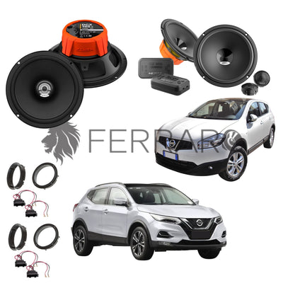 Hertz Kit 6 Casse | DSK 165.3 | DCX 165.3 | Ant/Post | Nissan Qashqai