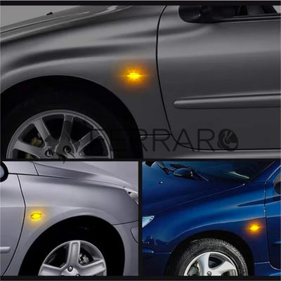 (PRENOTA) Indicatore Direzione Led per Citroen, Peugeot (Compatibilità in Descrizione), Plug and Play