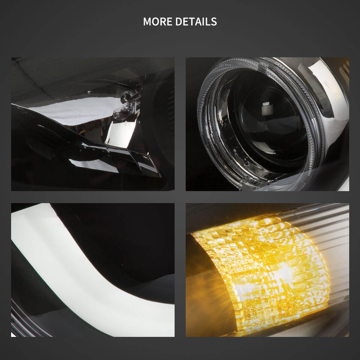 (PRENOTA) Fanali Anteriore Completo per Hyundai IX35 (2009-2015) a LED