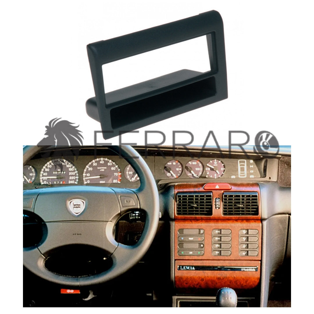 Mascherina 1DIN con Cassetto per Lancia Delta, Dedra, Alfa 155