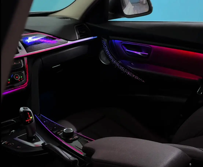 (PRENOTA) Ambient Light per BMW Serie 3/4 F30, F34 (2013-2019), 256 Colori, APP