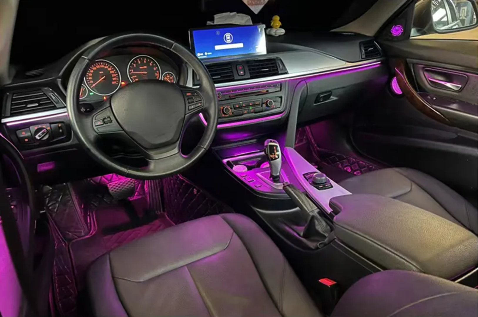 (PRENOTA) Ambient Light per BMW Serie 2, F44, F45, F46, F74, U06, 256 Colori, APP