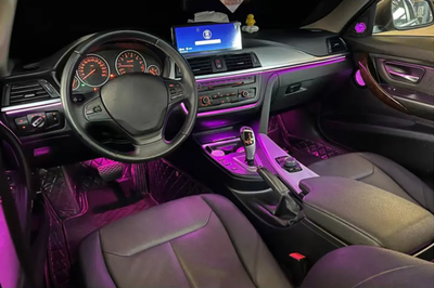 (PRENOTA) Ambient Light per BMW Serie 2, F44, F45, F46, F74, U06, 256 Colori, APP