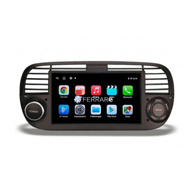 Autoradio per Fiat 500s 7" (2007-2014) Android, Bluetooth, CarPlay, Android Auto, 2/4/8GB Ram