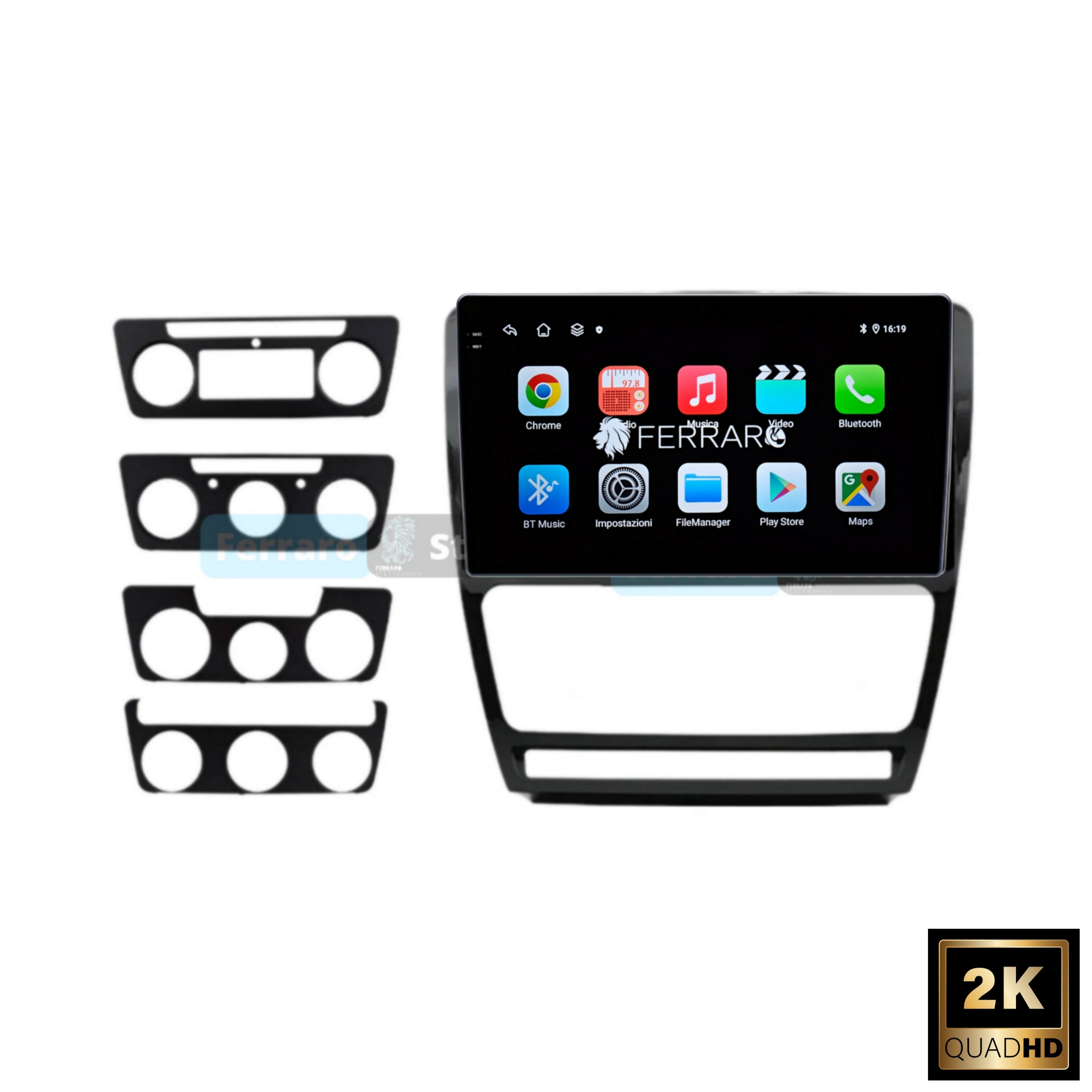 Autoradio per Skoda Octavia MK2 10.1" 2K | 2008-2012 | Android | Bluetooth | CarPlay | Android Auto | 4/64GB Ram