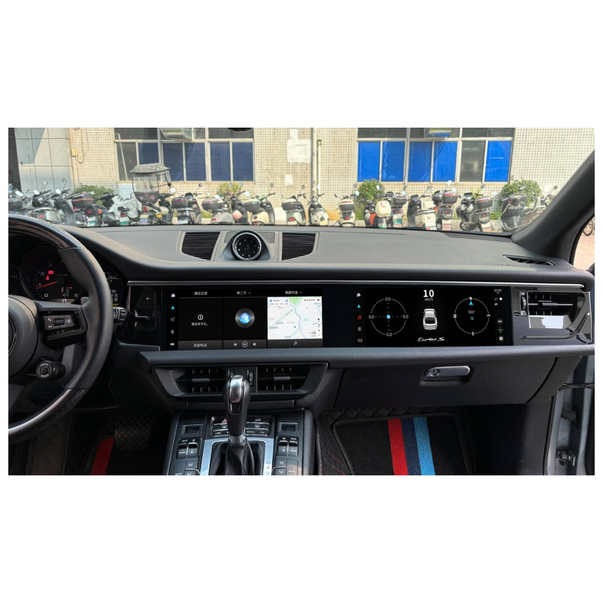 (PRENOTA) Autoradio per Porsche Macan 12.3" + 12.3" (2018-2021) Android, Bluetooth, CarPlay, Android Auto, 6/128GB Ram