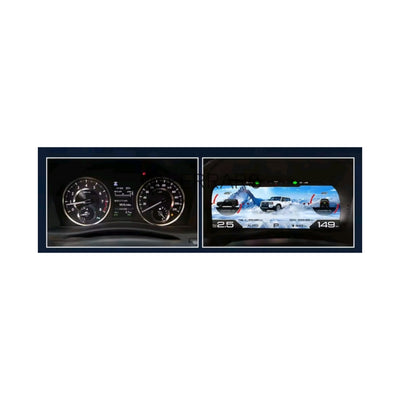 (PRENOTA) Virtual Cockpit 12.3" per Toyota Aplhard (2008-2014), HD Ultra, CarPlay e Android Auto