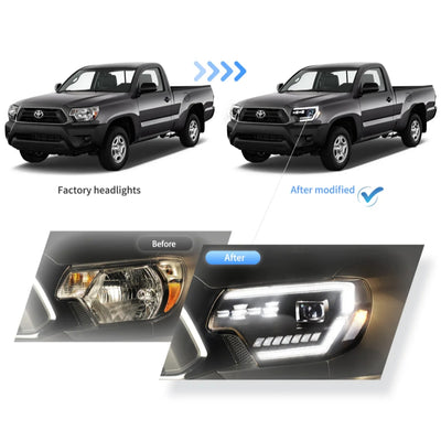 (PRENOTA) Fanali Anteriore Completo per Toyota Tacoma (2012-2015) a LED