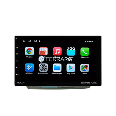 Car Radio for FIAT Panda 2nd Series [ANDROID] - 2/32GB, 1Din 9"Inch, Bluetooth, Radio, Android, PlayStore, Youtube, Navigator