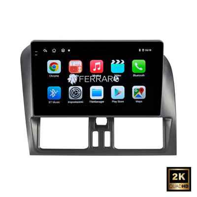 Autoradio per Volvo XC60 9" 2K | 2008-2017 | Android | Bluetooth | CarPlay | Android Auto | 12/256GB Ram