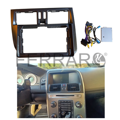 Kit Montaggio Autoradio 9"Pollici per Volvo XC60 (2008-2017) Mascherina, Cablaggio Autoradio Android