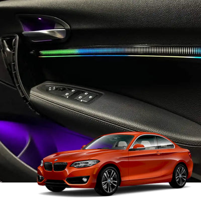 (PRENOTA) Ambient Light per BMW Serie 2, F22, F23 (2014-2021), 256 Colori, APP