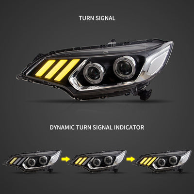 (PRENOTA) Fanali Anteriore Completo per Honda Fit/Jazz (2015-2020) a LED