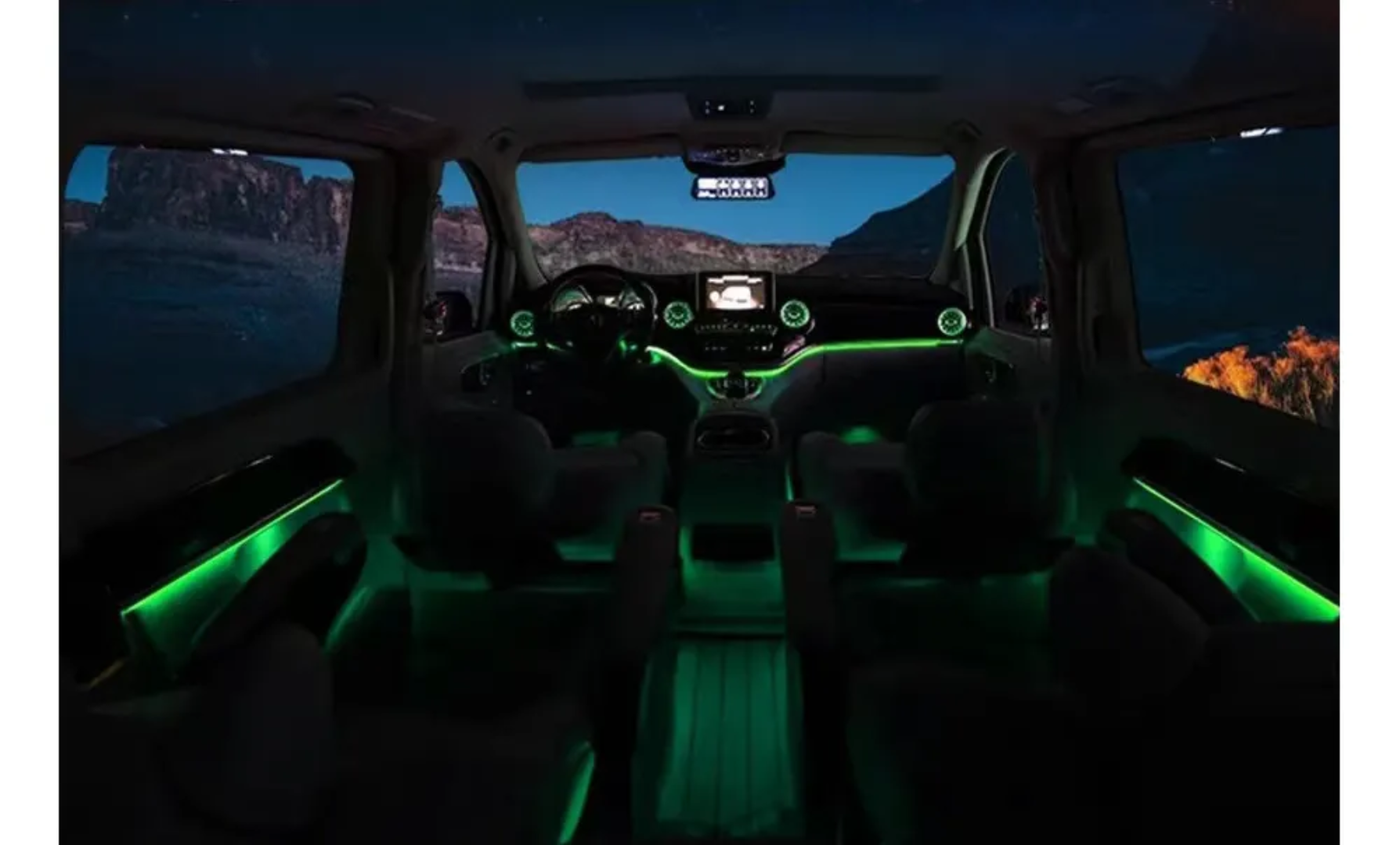 (PRENOTA) Ambient Light per Mercedes Classe V W447 (2016-2021), 256 Colori, APP