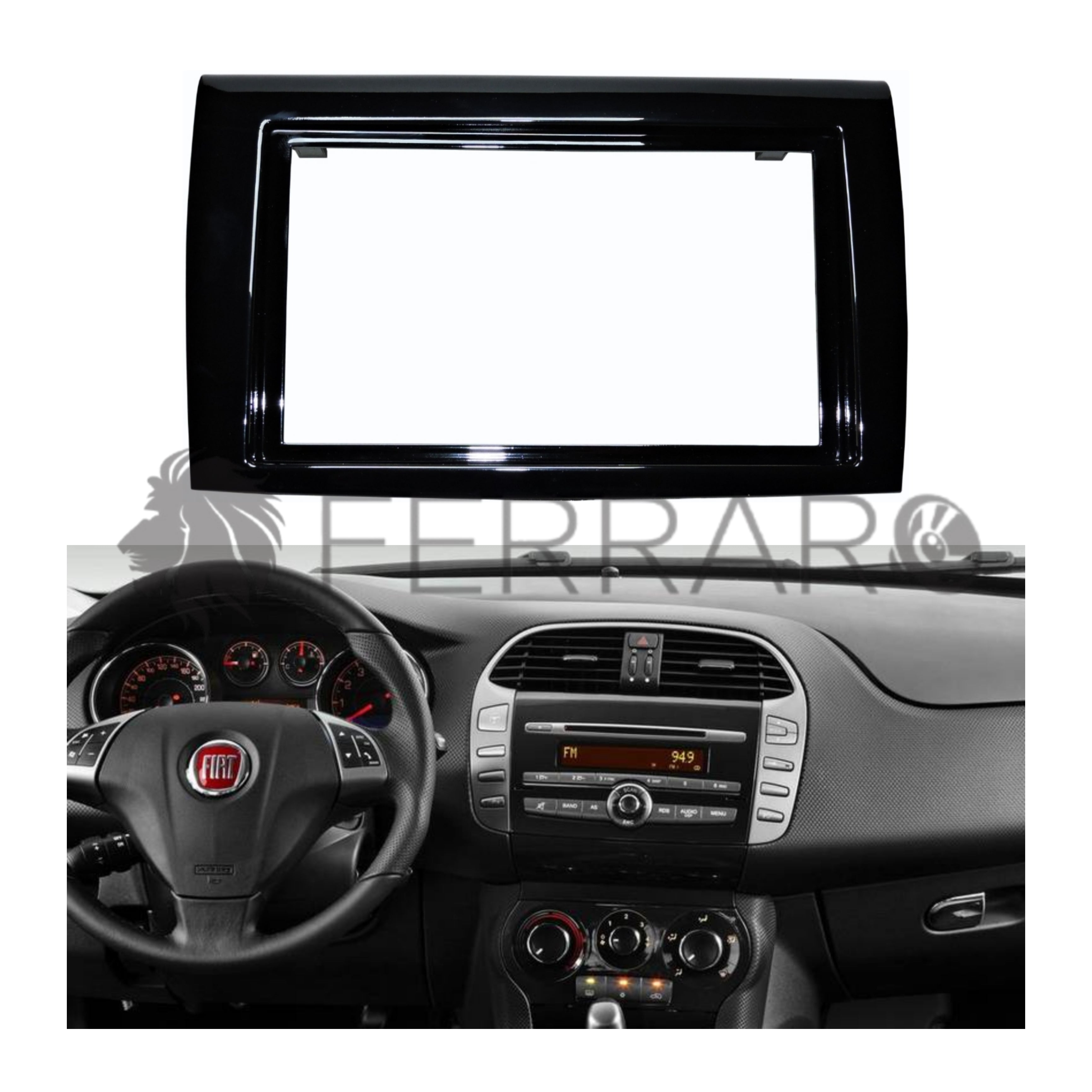 Mascherina 2DIN per Fiat Bravo (2007+)