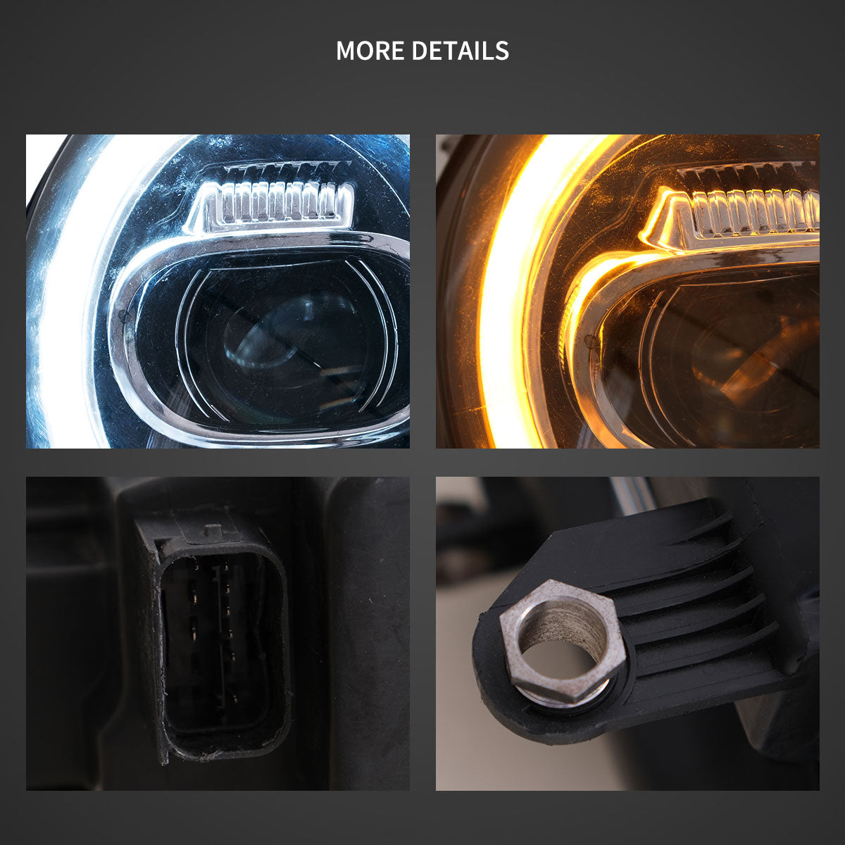 (PRENOTA) Fanali Anteriore Completo per BMW Mini Cooper S R55, R56, R57, R58, R59 (2007-2014) a LED