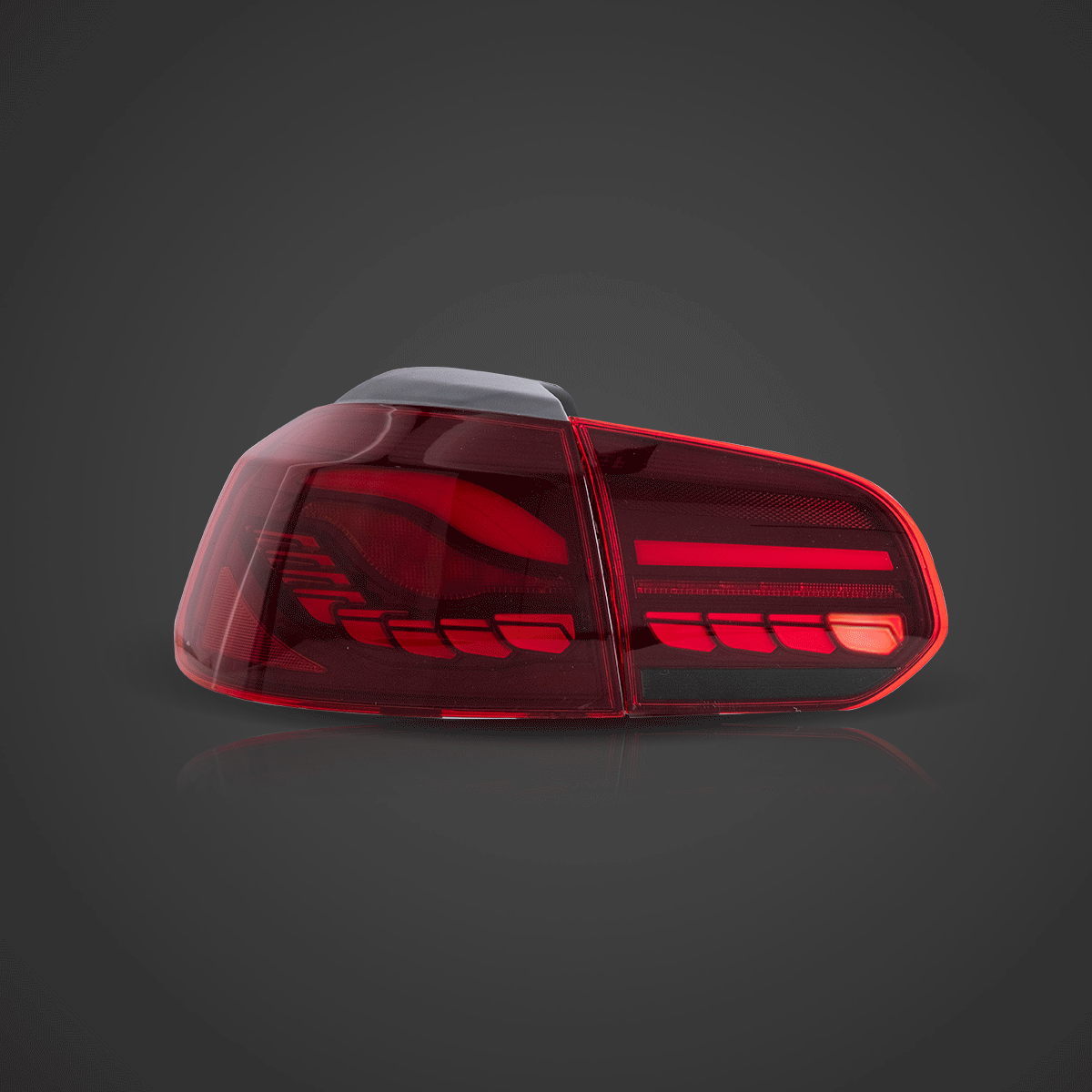 (PRENOTA) Fanali Posteriore Completo per Volkswagen Golf VI, MK6 (2008-2012) a LED
