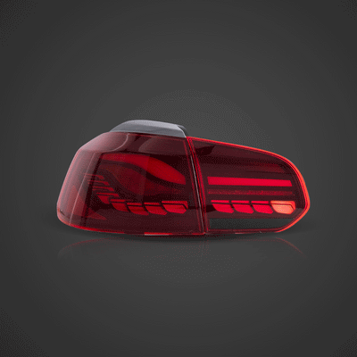 (PRENOTA) Fanali Posteriore Completo per Volkswagen Golf VI, MK6 (2008-2012) a LED