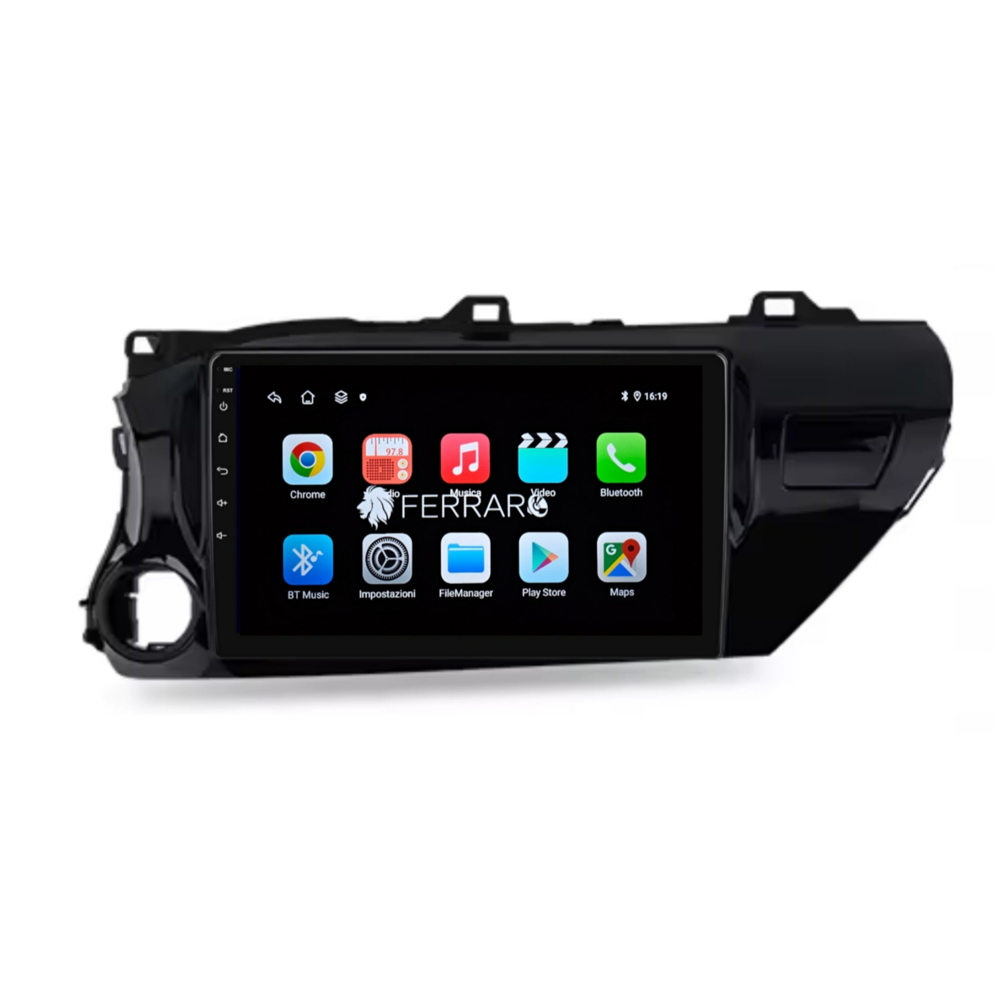(PRENOTA) Autoradio per Toyota Hilux AN120 10.1" (2015-2024) Android, Bluetooth, CarPlay, Android Auto 2GB/4GB/8GB Ram