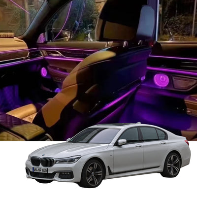 (PRENOTA) Ambient Light per BMW Serie 7, G11, G12 (2015-2023), 256 Colori, APP