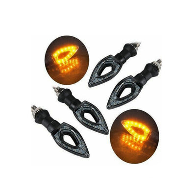 Frecce Moto Universali, Indicatori Direzionali Moto, Lampeggiante, 12v