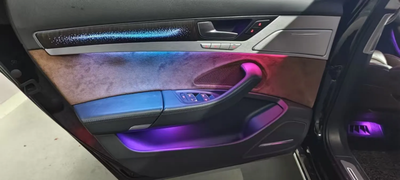 (PRENOTA) Ambient Light per Audi A8 D4, 256 Colori, APP