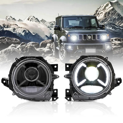 (PRENOTA) Fanali Anteriore Completo per Suzuki Jimny IV (2018-2022) a LED