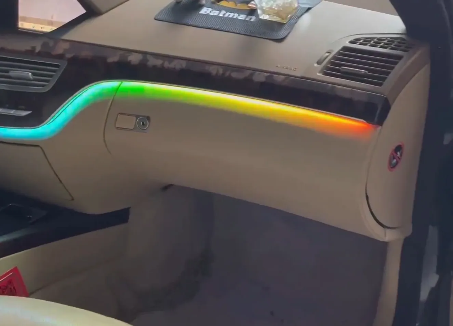 (PRENOTA) Ambient Light per Mercedes Classe S W221 (2005-2013), 256 Colori , APP