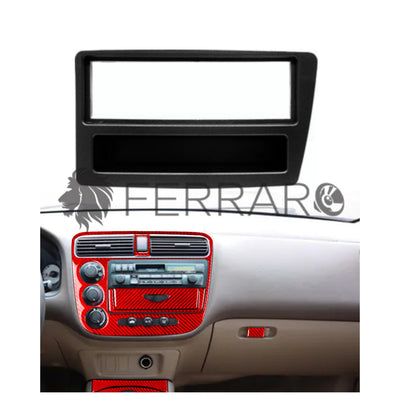 Mascherina 1DIN con Cassetto per Honda Civic (2001-2006)